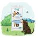 Gl ckstier Dog Care Wipes - Perfect Coat Care on the Go (60 pcs) | Wet Dog Wipes for Easy Cleaning - Buy Online on SooperMarket.com