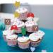 MonMon & Craft Mario Cupcake Toppers - Girls Boys Children Birthday Cupcake Toppers - Video Game Dessert Decor - Baby Shower Birthday Party Decorations Glitter - 24 Pcs - Buy Online on SooperMarket.com