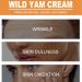 Wild Yam Cream Wild Yam Root Cream Wild Yam Cream Organic for Balance Organic Balancing Yam Cream for Women Body Cream Skin Moisturizer Hydrating & Anti Aging Face Cream for All Skin Types - Buy Online on SooperMarket.com