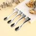 Metal Makeup Spatula Set - 4 Heart-Shaped Facial Massagers & Mini Beauty Spoons for Masks Creams & Lotions - Reusable Skincare Tools - Buy Online on SooperMarket.com