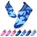 Tolal children aqua shoes anti-slip thickness kids beach shoes soft and durable children beach shoes suitable for young girl baby beach pool surfing garden 24/25 EU style d