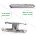 6 inch 2pcs Thorn Boat Folding Cleat with Eagle Handle, Stainless Steel - Set of 2 - Buy Online on SooperMarket.com