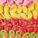 Fruit juice candy fruit flavored fudge fruit drop wedding candy delicious snacks Mango fudge strawberry fudge white peach fudge pineapple fudge (Pineapple flavor 520g) Pineapple flavor 520g - Buy Online on SooperMarket.com