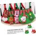 Anneome Santa Pants Treat Bags 3pcs Christmas Bag Candy Bags Cloth Goodie Bags Grocery Bags Xmas Candy Pouch Christmas Bag - Buy Online on SooperMarket.com
