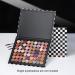Allwon Extra Large Magnetic Palette - Checkered Black Empty Makeup Palette for Eyeshadow Lipstick Blush & Powder Perfect for International Shipping - Buy Online on SooperMarket.com