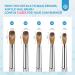 Saviland Professional Kolinsky Acrylic Nail Brush Set - 5PCS | Size 4/8/10/12/16 | Highly Absorbent Bristles for Acrylic Powder & Liquid | Nail Extension & Carving | Blue 02-Blue - Buy Online on SooperMarket.com
