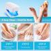 Incley Nail Fungus Cleaning Laser Device - Effective Blue Light Therapy for Toenails & Onychomycosis - Rechargeable Fungus Remover for Home Use - Buy Online on SooperMarket.com