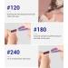 Buy AIRSEE 100 Pcs Small Sanding Bands for Nail Drills 180 Grit Acrylic File Attachments for Professional Manicure & Pedicure | Fast International Shipping - Buy Online on SooperMarket.com