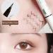 Vtrem 3PCS Eyeliner Pen Set - No-Skip Ultra-Fine Tip Liquid Eyeliner Pencil for Women - Waterproof Smudgeproof Long-Lasting Eye Liners in Black/Brown/Coffee Color - 0.56oz - Buy Online on SooperMarket.com