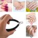 Precision Cuticle Nippers Cuticle Nippers Cuticle Scissors Stainless Steel Cuticle Scissors Fine for Precision Pedicure Fingernails Removal Excess Cracked Skin on Fingers and Toes - Buy Online on SooperMarket.com