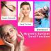 Natural Look Magnetic Eyelashes Kit - 3 Pairs with Upgraded Eyeliner & Applicator | No Glue, Reusable - Buy Online on SooperMarket.com