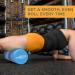 Maximo Fitness 18 x 6 High Density Foam Roller for Trigger Point Massage | Muscle & Back Roller for Yoga, Pilates & Physical Therapy | Blue - Buy Online on SooperMarket.com