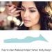 5 In 1 Silicone Beauty Ruler Eyebrow Pencil Smoky Eyeshadow Applicators Plate Winged Tip Eyeliner Aid Reusable Multi Purpose Silicone Eyebrow Pencil Stencil for Cosmetic Lipstick Blue - Buy Online on SooperMarket.com