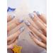 Kalolary 20PCS Nail Gel Polish Strips | Self-Adhesive Wraps with Nail File | UV/LED Lamp Required | Decals for Cured Gel Nails - Buy Online on SooperMarket.com