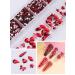 Kalolary Green Nail Rhinestones | Christmas 3D Flatback Red Crystal Charm Stones | Tweezer & Picker Set | DIY Acrylic Nail Art Decoration - Buy Online on SooperMarket.com