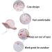 LANGZHEN Beach Sun Protection Hat for Baby Girls | Adjustable Toddler Kids Wide Brim Play Hat with Chin Strap - Flamingo Pink | 1-2 Years - Buy Online on SooperMarket.com