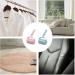 Reusable Foot Roll Animal Hair Remover - Lint Roller for Clothing Car Seats & More | Eco-Friendly & Effective - Buy Online on SooperMarket.com