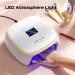 BOLASEN 60W LED Nail Lamp - Professional Gel Nail Dryer with Ceramic Tech No UV Damage Quick Drying Atmosphere Light & Metal Base - Buy Online on SooperMarket.com