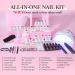 Saviland 76 PCS Gel Nail Polish Kit with 180W UV Light - 30 Colors Spring Summer Gel Polish Set for DIY Manicure with LED Lamp - Buy Online on SooperMarket.com