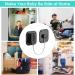 2 Pack Refrigerator Lock - Heavy Duty Combination Fridge Lock Child/Baby Proofing Lock for Cabinets Closets Drawers Window and More Easy Install and Use (Black) - Buy Online on SooperMarket.com