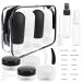Silicone travel bottles set travel bottles for filling exhaustive travel containers for liquids TSA approved travel set cosmetics empty for shampoo lotion shower gel cream (16)