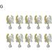 Worparsen Nail Jewelry Pendant Style Nail Art Decor DIY Manicures Gadget High Durability for Salon 1 Bag G - Buy Online on SooperMarket.com