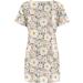 ZSDVBZS Summer Dress 2023 - Casual Loose Short Sleeve T Shirt Dress for Women - Boho Swing Beach Cover Up - Pink - X-Large - Buy Online on SooperMarket.com