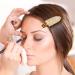 Rhinestone No Crease Hair Clips - 8 Pcs Bling Diamond Metal Pins for Styling Bangs/Waves - Non-Dent Alligator Barrettes for Women and Girls - Buy Online on SooperMarket.com