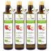 GreatVita Organic Apple Cider Vinegar 4 x 500 ml naturally cloudy & unfiltered with vinegar mother