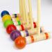 Juegoal Six Player Deluxe Croquet Set with Wooden Mallets  Colored Balls  Sturdy Bag for Adults &Kids  Perfect for Lawn  Backyard and Park  28 Inch Burlywood - Buy Online on SooperMarket.com