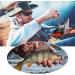 PLUSINNO 253/108pcs Fishing Accessories Kit - Tackle Box with Lures, Hooks, and Blades for Bass, Bluegill, Crappie - Buy Online on SooperMarket.com