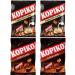 Kopiko Coffee Hard Candy Snacks - Original & Cappuccino Flavour 100g by Starry Mart (Pack of 4) (Original Coffee x 2 & Cappuccino x 2) - Buy Online on SooperMarket.com