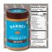 BARNEY Almond Butter Smooth 16 Ounce - Non-GMO, Skin-Free, Paleo & KETO Friendly - Buy Online on SooperMarket.com