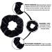Whaline 12 Pack Velvet Hair Scrunchies - Soft Elastic Hair Bands in Black - Buy Online on SooperMarket.com