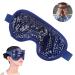Skin-Friendly Cooling Gel Bead Eye Pack - Relieve Eye Fatigue - Dark Blue - Unisex - Buy Online on SooperMarket.com
