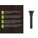 Every Man Jack Manual Razor - Premium Black Razor for Men | Close Shave & Stylish Design - Buy Online on SooperMarket.com