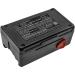 18.0V High-Performance Replacement Battery for 8844-20 Turbotrimmer SmallCut 300 Accu SmallCut 300 648844 Heckenschere EasyCut 42 Accu EasyCut 42 with 8834-20/2500mAh