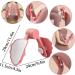 TOPRO Temolate Coach - Home Leg Trainer for Women Adjustable Strengths Pelvic Floor Device - Pink - Buy Online on SooperMarket.com