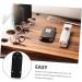 Angoily Clipper Stand | Wall-Mounted Stainless Steel Hair Clipper Organizer for Barbers | Sleek Black Design | 12.5x6cm - Buy Online on SooperMarket.com