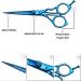 Glamified Glam Blue 6'' Hairdressing Scissors Professional Hairdressers Scissors Barber Scissors for Hair Cutting RightHand Hair Cutting Scissors Sharp Blades Hair Scissors for Women Men & Kids. - Buy Online on SooperMarket.com