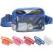 Small Clear Blue Waterproof Belt Bag - Transparent Waist Pack for Women & Men | Ideal for Training Festivals Travel & Concerts - Buy Online on SooperMarket.com