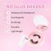 Beauty7 Magnetic-Eyelashes Natural Look 1 Pair Reusable Magnetic Lashes Kit with Applicator No Glue Needed False Eyelashes Srtrips - Buy Online on SooperMarket.com