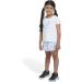 adidas Girls Short Sleeve Tee & French Terry Pleated Skort Set 6X - White | Shop Now - Buy Online on SooperMarket.com