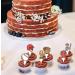 48Pcs Baseball Party Cupcake Toppers for Baseball Players Sports Birthday Party Decorations Baseball Sport Theme Baby Shower Kids Birthday Party Supplies - Buy Online on SooperMarket.com