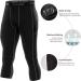 Runhit Men's Compression 3/4 Pants with Pockets 2 Pack - Black & Gray, Medium - Buy Online on SooperMarket.com