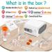 UNOSEKS Portable Jet Nebulizer for Breathing Issues - Compressor Steam Inhaler for Adults and Kids | Home & Travel Kit Included - Buy Online on SooperMarket.com