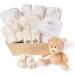 Personalised Baby Gift Set - Unisex Newborn Essentials Hamper Keepsake Box - Buy Online on SooperMarket.com