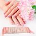 JSRQT 100 Mini Nail Files Double Sided Mini Nail Files Bulk Nail Buffer for Women Girls Fingernail Acrylic Nail File Set Emery Board Professional Nail Files 180/240 Grit Manicure Tool (Pink) - Buy Online on SooperMarket.com