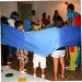 Blue Training Wheels Tube Stretch Fabric Elastic Cloth Ring for Leisure Sports - 600x88cm - International Shipping Available - Buy Online on SooperMarket.com