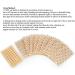 600pcs Ear Massage Stickers - Disposable Acupuncture Ear Seeds & Plaster Bean Acupoint Massage Tool for Wellness - Buy Online on SooperMarket.com